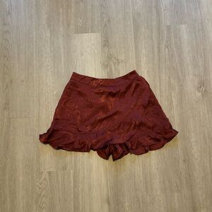Burgundy Altard State Skort Small